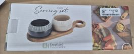 3-teiliges Servierset, neu, ideal für Apéro-Hits 