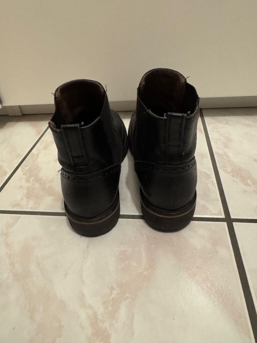 Chaussures hommes: Handgefertigte Lederstiefeletten Gr 40 – D'occasion à Sementina par RiccardoCo 3