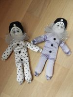 Sammlerstück: 2x hübsche Harlekin - Pierro - Clown - wie neu