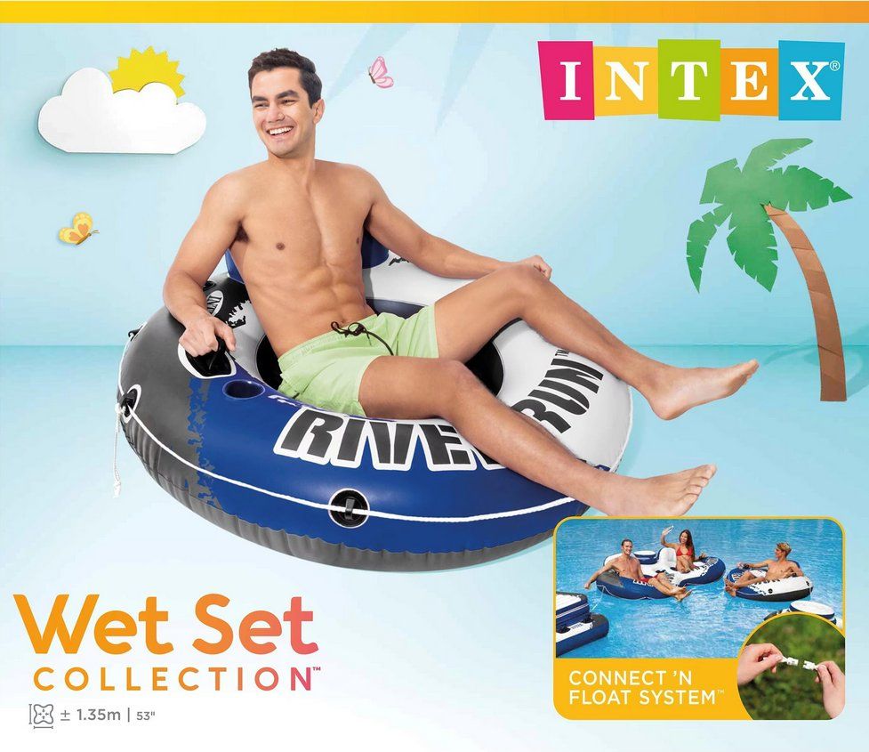 Schwimmringe: Intex Lounge River Run I / Floater / Schwimmring – Neu und originalverpackt aus Oensingen von Liquidations-Shop 2