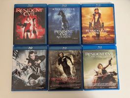 Resident Evil Blu-ray, Teil 1-6