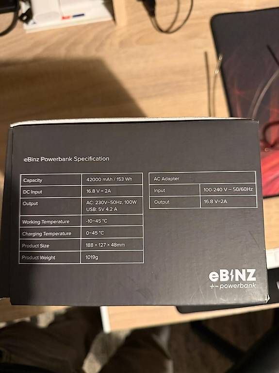 Caricabatterie: eB NZ + - powerbank – Usato da Kleindöttingen venduto da wasi55 3