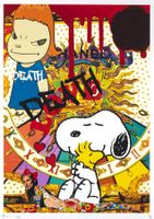 Death, Snoopy, limitierter Kunstdruck