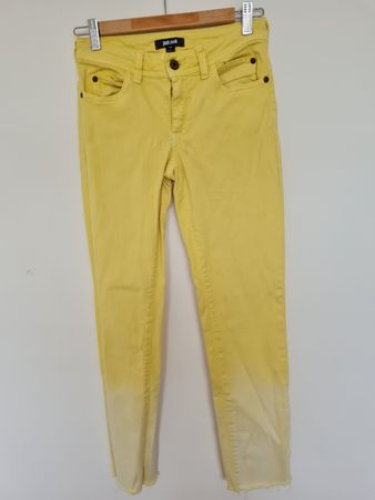 Jean Just Cavalli jaune taille 25/34 femme