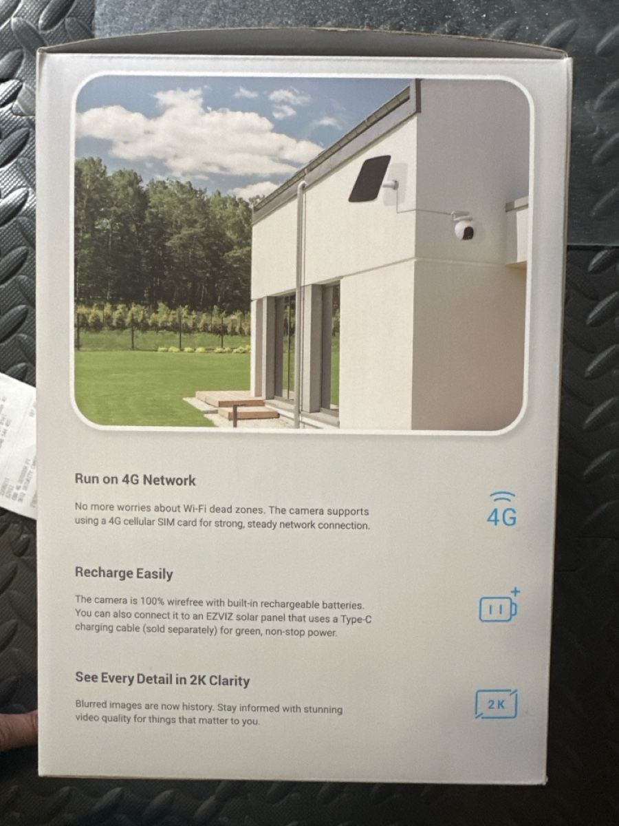 Camcorder: EZVIZ Smart Home Battery Camera EB8 4G – Neu (gemäss Beschreibung) aus Schwadernau von mirifiesta 3