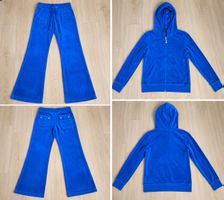 Ensemble Juicy Couture en velours bleu roi