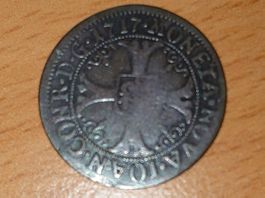 Basel Bistum: 1/2 Batzen 1717 ***