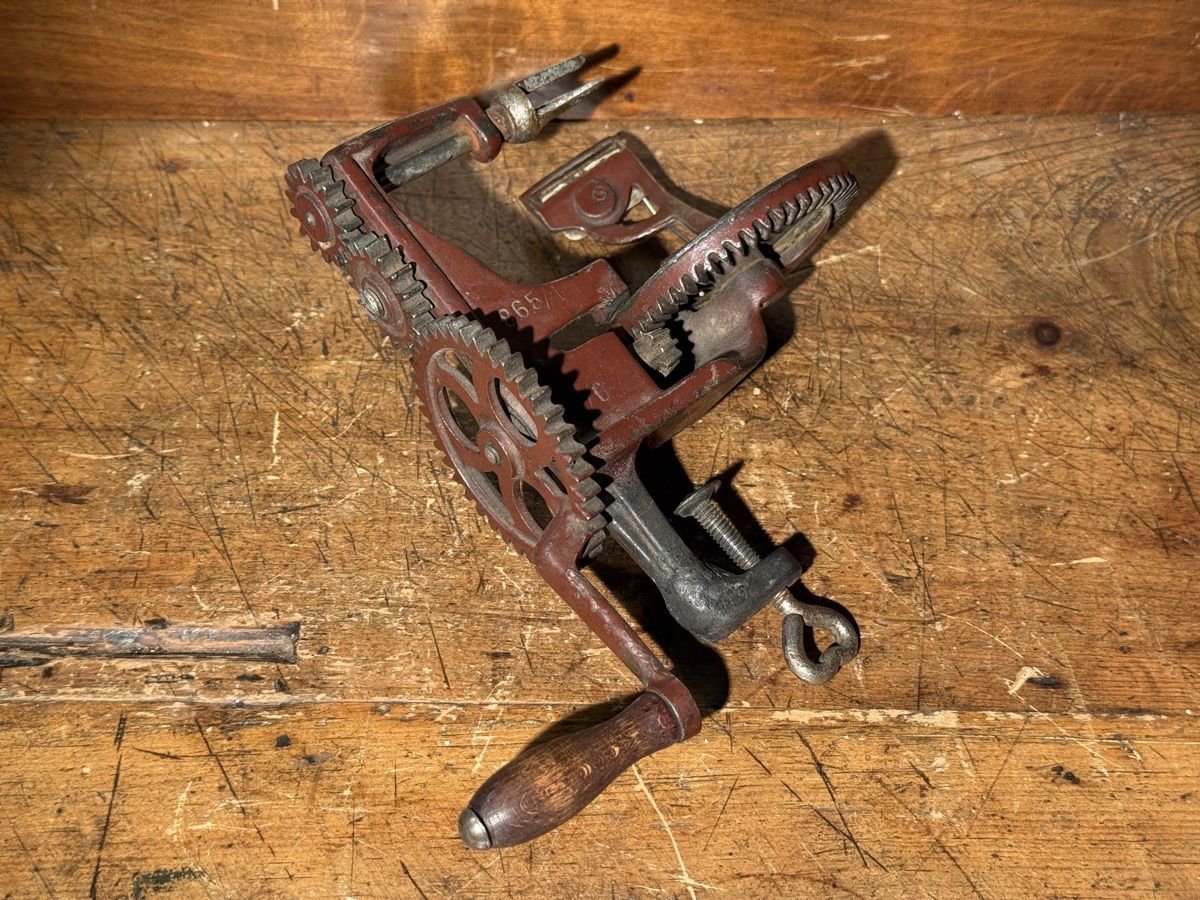 Küchengeräte: Antike Apfelschälmaschine Jumbo – Gebraucht aus schaffhausen von VintAntik_1980 2