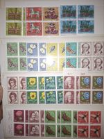 Lot 4er Blöcke div. Pro Patria / Werbemarken