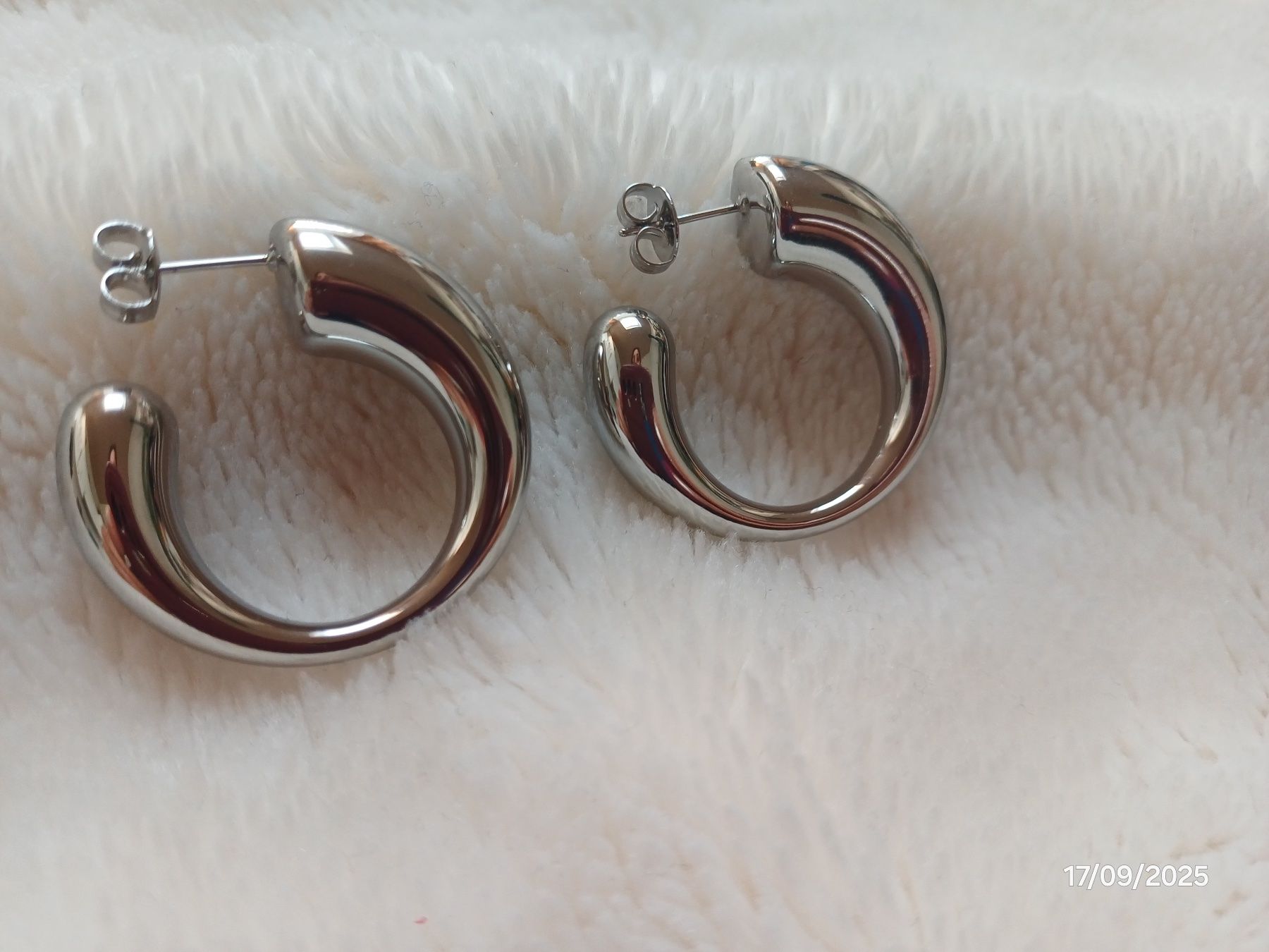 Orecchini pendenti & Orecchini a lobo: Creolen - Material: Edelstahl – Nuovo e nell'imballaggio originale da Würenlos venduto da Abracadabra26 4