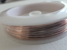 Kupferdraht Rolle 0,3mm. 40m.