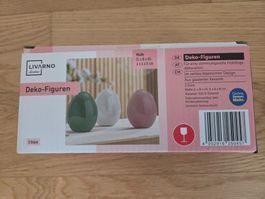 Livarno Home Deko-Figuren Ostereier, 3 Stk., NEU!!