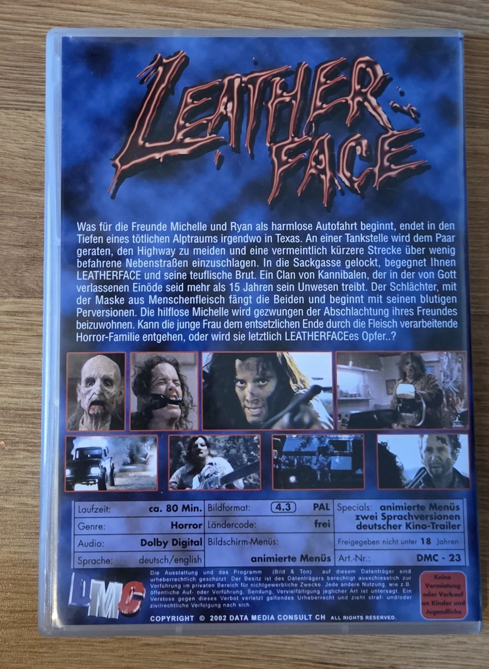 Tutti i DVDs: Texas Chainsaw Massacre Teil 3 DVD Uncut – Usato da Winterthur venduto da raymen74 1