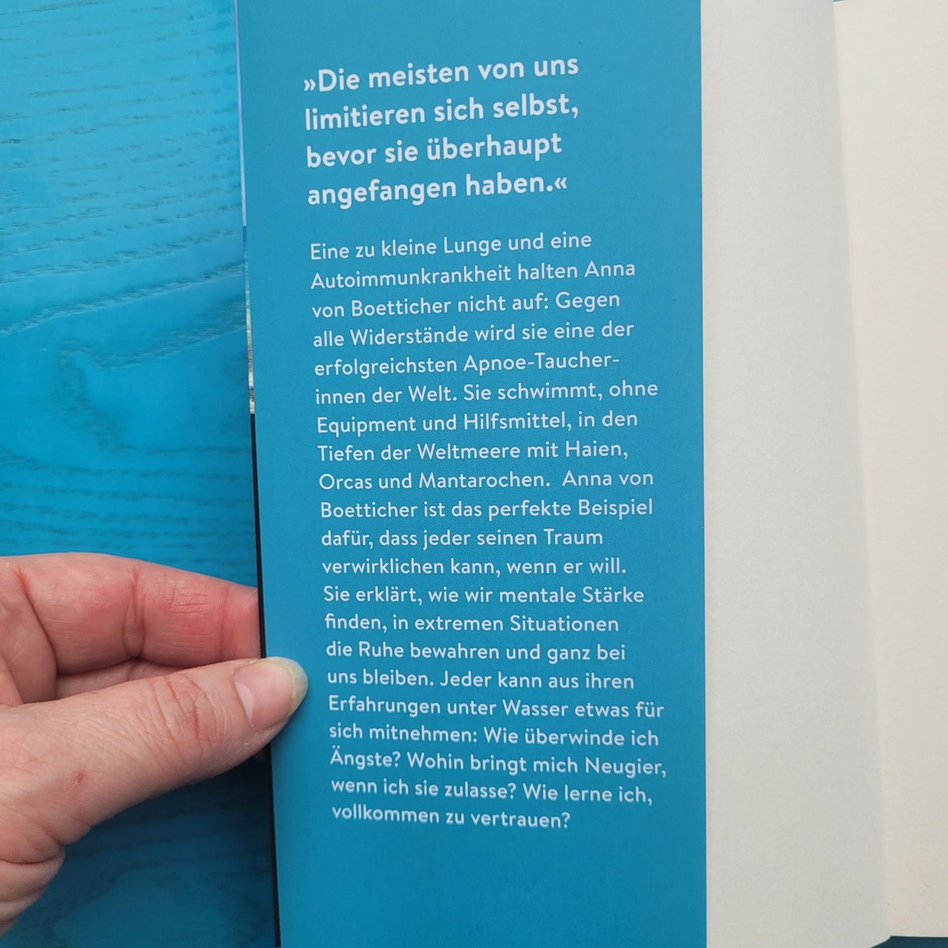 Bücher: Anna von Boetticher - In die Tiefe – Neu (gemäss Beschreibung) aus SCHÜBELBACH von CoKaHa 1