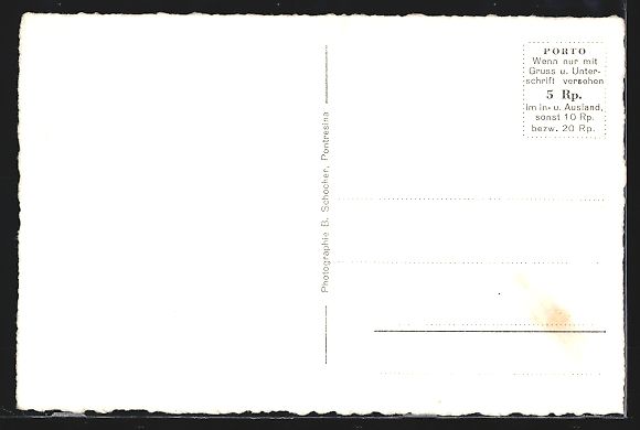 Cartoline postali: Pontresina, Hotel Schweizerhof im Winter – Usato da Berlin venduto da bartko-reher 1