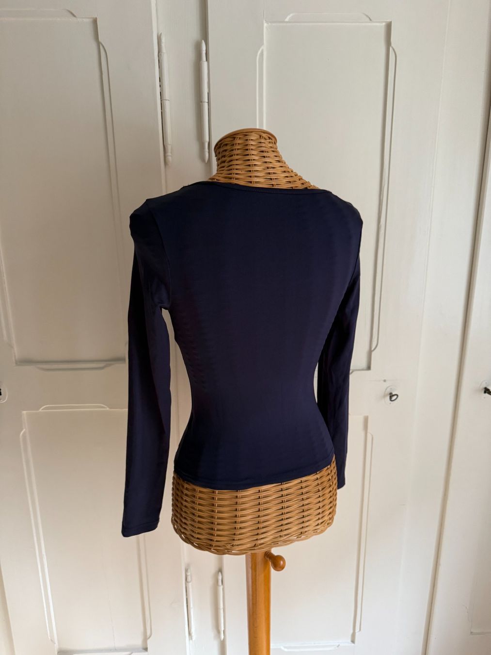 Shein T-shirt: Langarmshirt dunkelblau XS – Usato da Zürich venduto da Diazaio 2