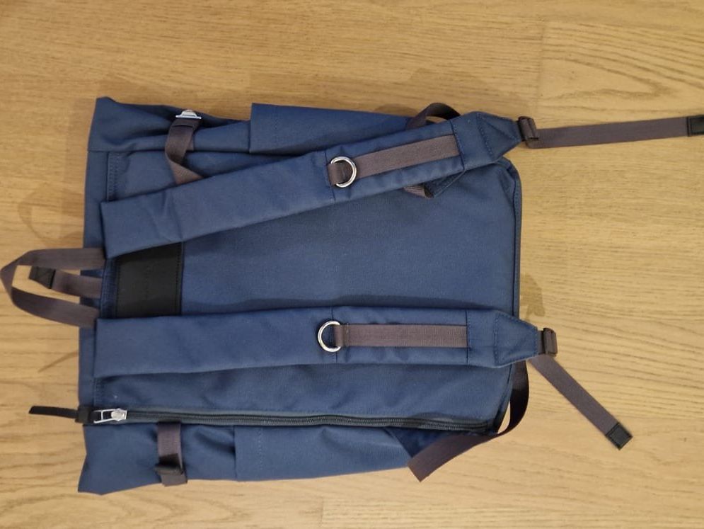 Zaini: SANDQVIST Rucksack ELYSATOR Dunkelblau Rolltop – Nuovo (secondo la descrizione) da Chur venduto da IONTEQ 4