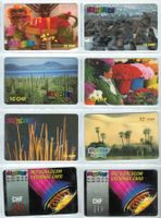 8 Prepaid-Telefonkarten Multicards
