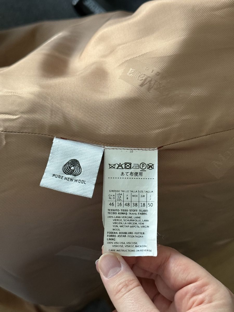 Max Mara Cappotti: Max Mara Wollwantel beige – Usato da Baden venduto da jmrtens 8