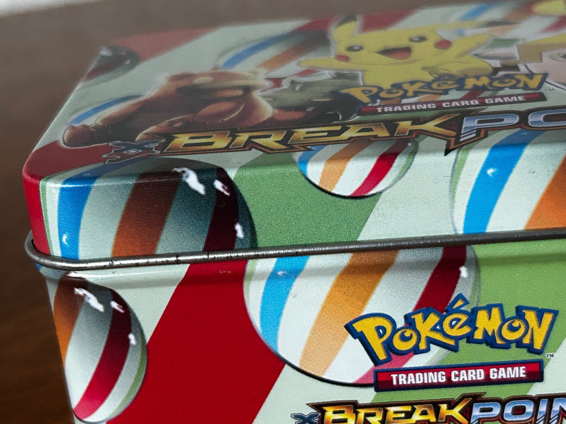 Altro in Decorazioni & Accessori: Pokémon Break Point / Leere Blechdose (Sammlerbox) – Usato da Dietlikon venduto da Mankai 8
