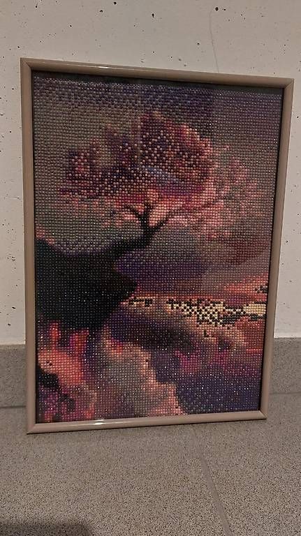 Poster & Bilder: Diamond painting mit Rahmen – Gebraucht aus Niederhasli von log_5ffv 1