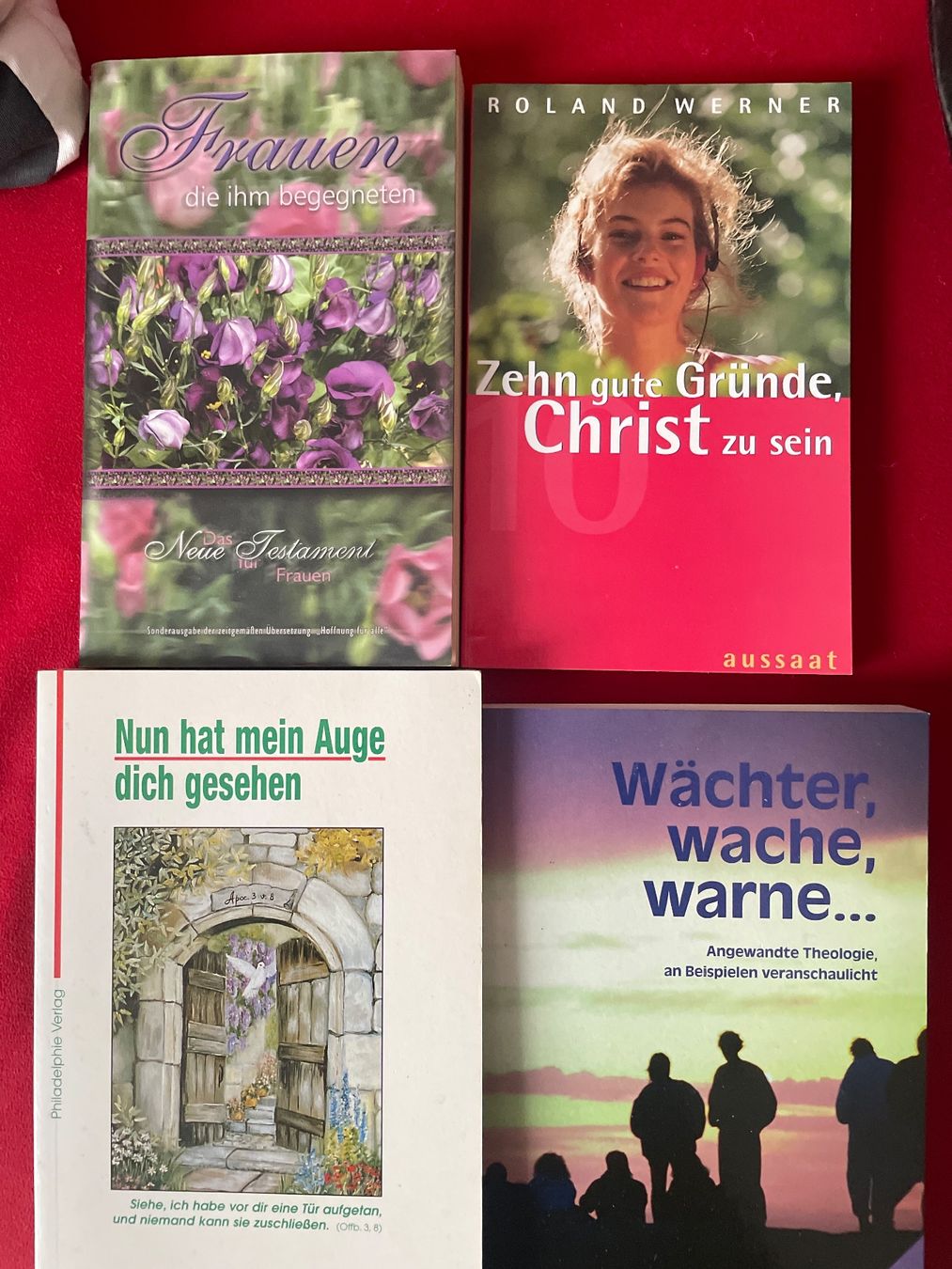 Libri: Christliche Bücher im 4-er Set – Usato da Kaiseraugst venduto da KlausSina
