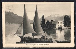Ile de Salagnon, Panorama et la Dent du 