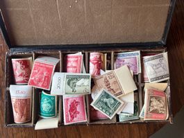 Briefmarken Deutsches Reich, gestempelt und ungestempelt