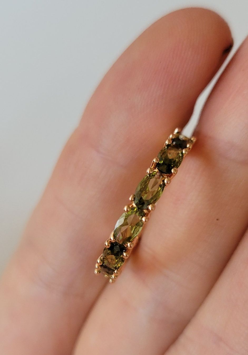 Anelli: Bague Riviera en Plaqué Or  - T54 – Nuovo (secondo la descrizione) da Bernex venduto da Dariafr 5