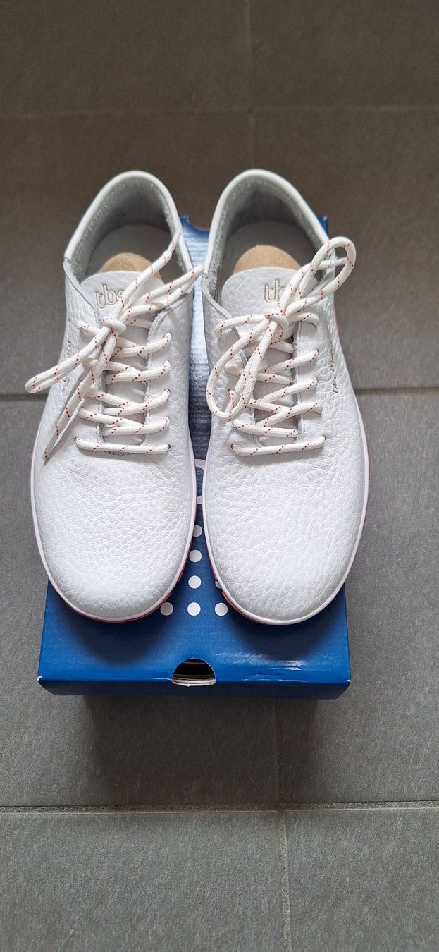 TBS Scarpe da donna: TBS, sneaker blanches, les marinières – Nuovo e nell'imballaggio originale da Lussery-Villars venduto da pousinete02 1