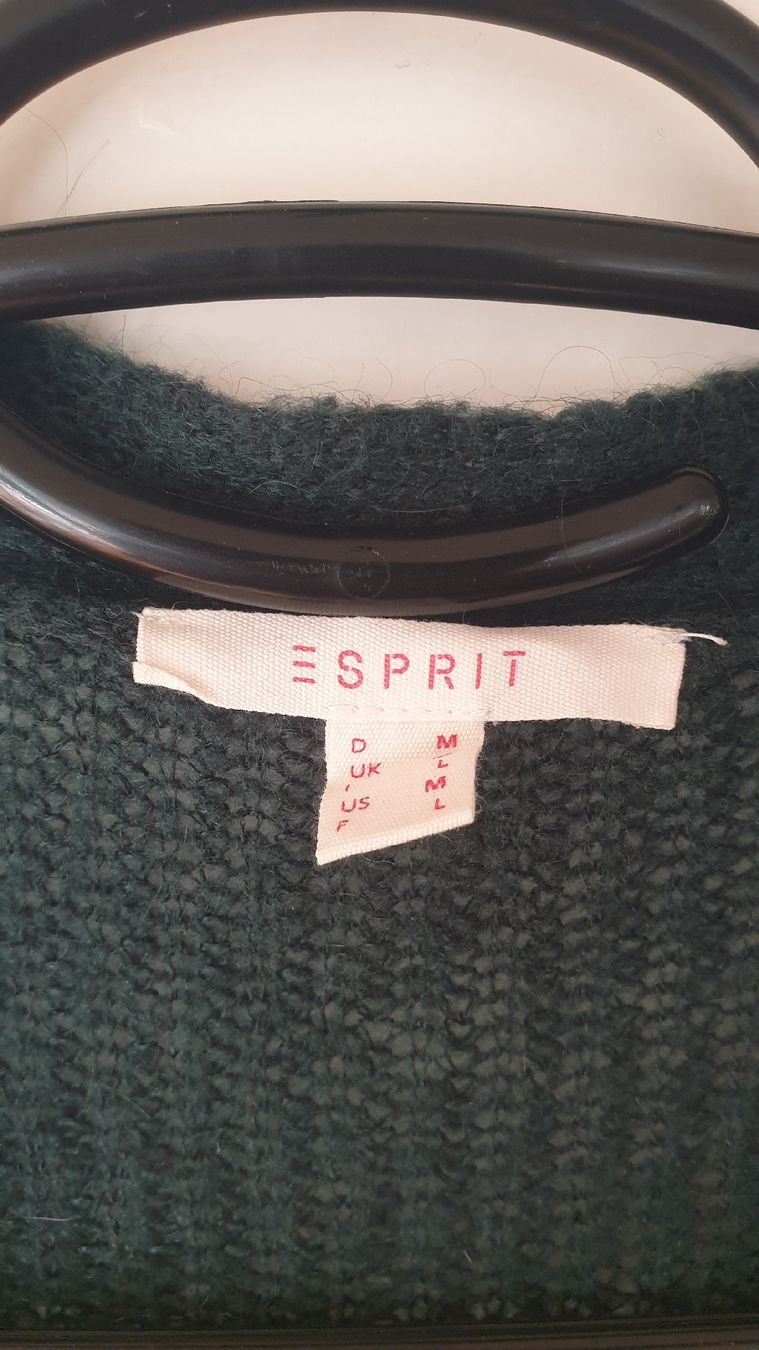 Esprit Giacche: Dunkelgrüne Stickjacke, Esprit – Usato da Gränichen venduto da mic_x2zf 1