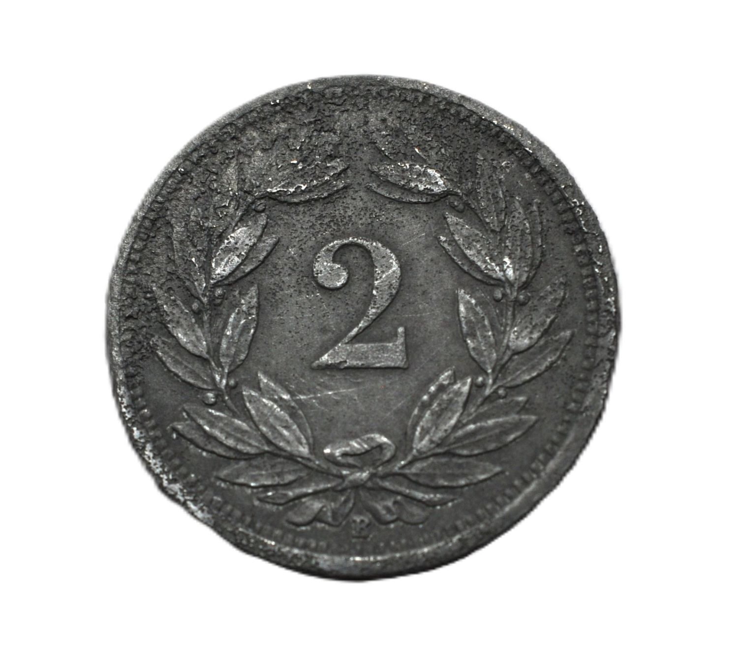 Tutti le monete: 2 Rappen von 1944 – Usato da Grabs venduto da Fadenquarz 1