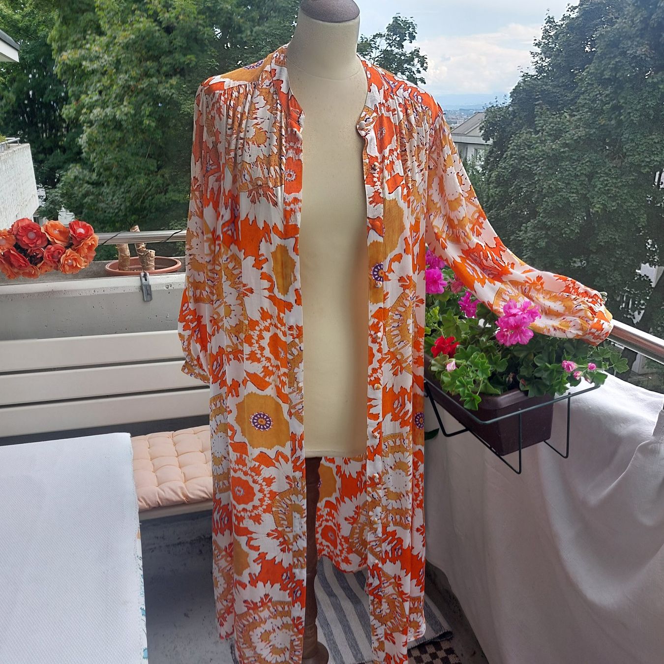Derhy Vestiti: Derhys Sommerkleid/Mantel – Nuovo (secondo la descrizione) da Zürich venduto da wilden 3