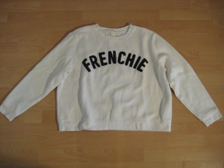weisser Pullover Gr. XL