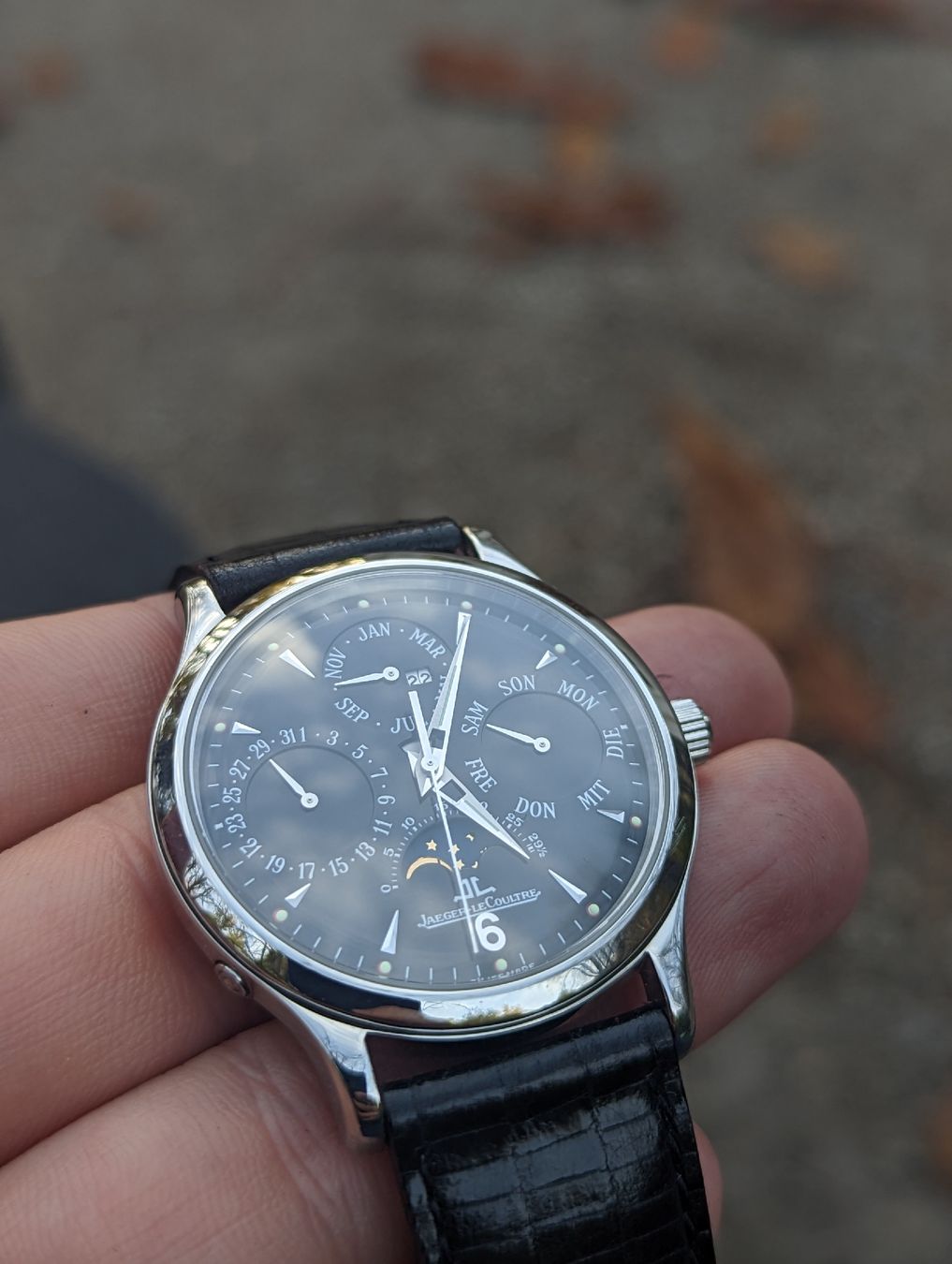 Jaeger-Lecoultre Orologi: Jaeger-LeCoultre Master Control Perpetual Ref. 140.8.80.S – Usato da Zufikon venduto da SecondSound.CH 1
