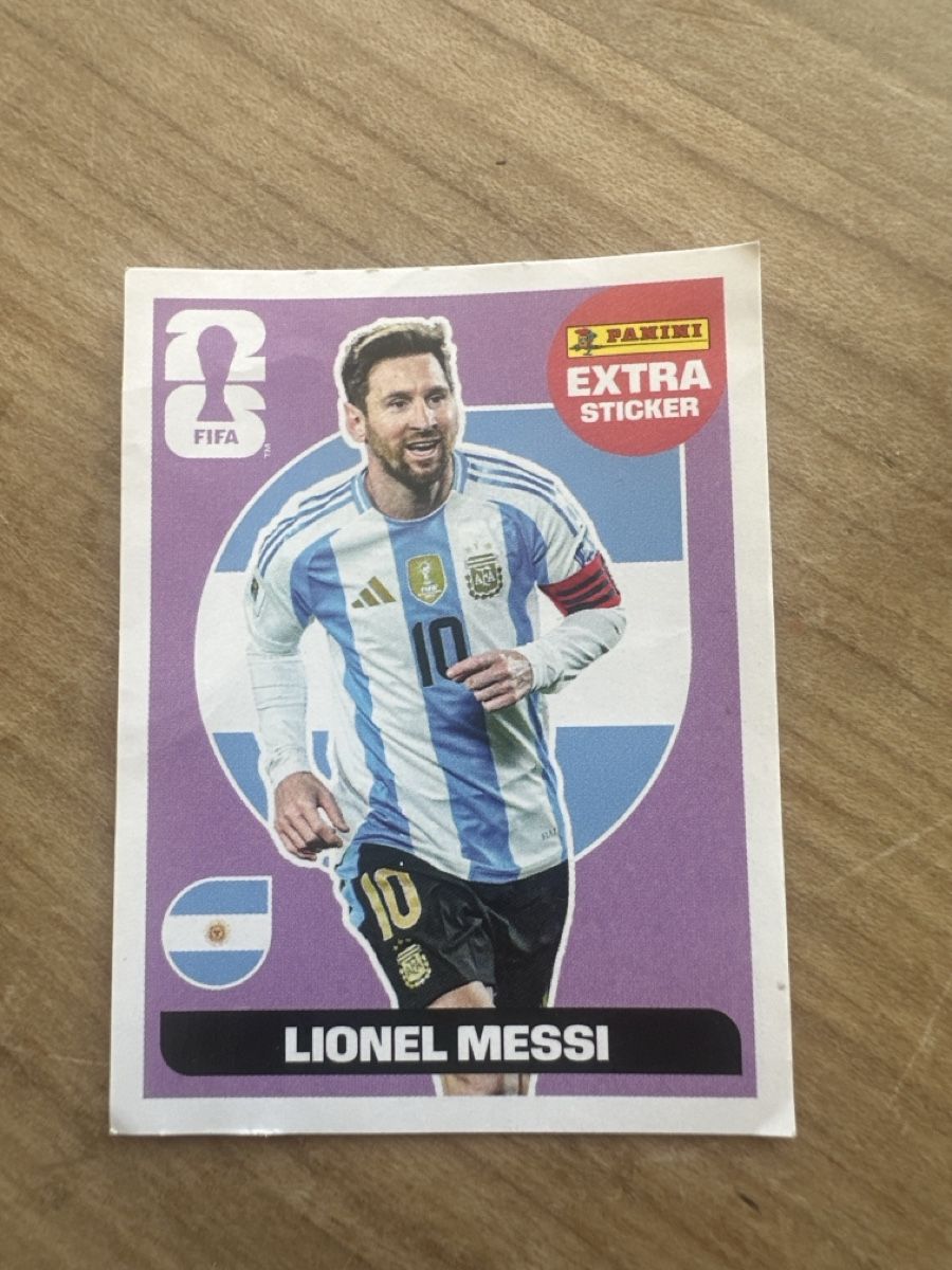 Panini Carte collezionabili: Panini Extra Sticker Lionel Messi FIFA 23 – Usato da Zürich venduto da Rojo914