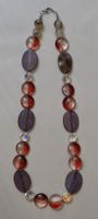 ***TOP*** Perlenkette Rot-Braun ***TOP***