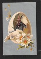 AK Ostern , gel. 1911 St. Gallen