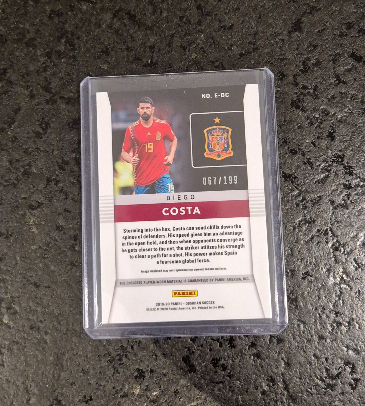 Topps Carte collezionabili: Diego Costa /199 Relic - Spanien - Panini – Nuovo (secondo la descrizione) da Burg AG venduto da Danoe 1