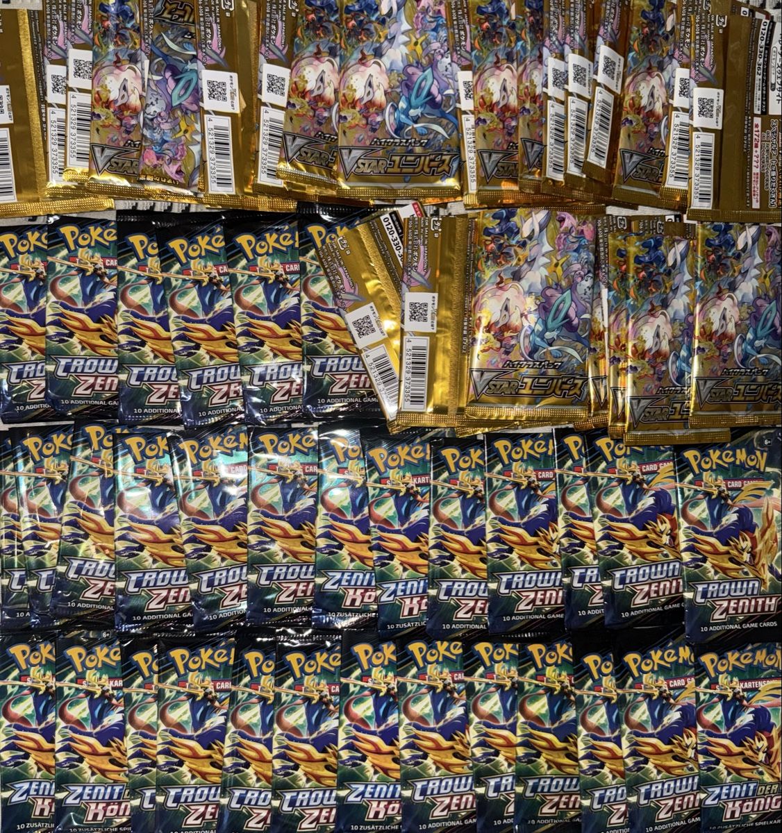 Pokémon Carte collezionabili: Pokémon Boosterpack-Verpackungen Crown Zenith – Usato da Bern venduto da Ludixii