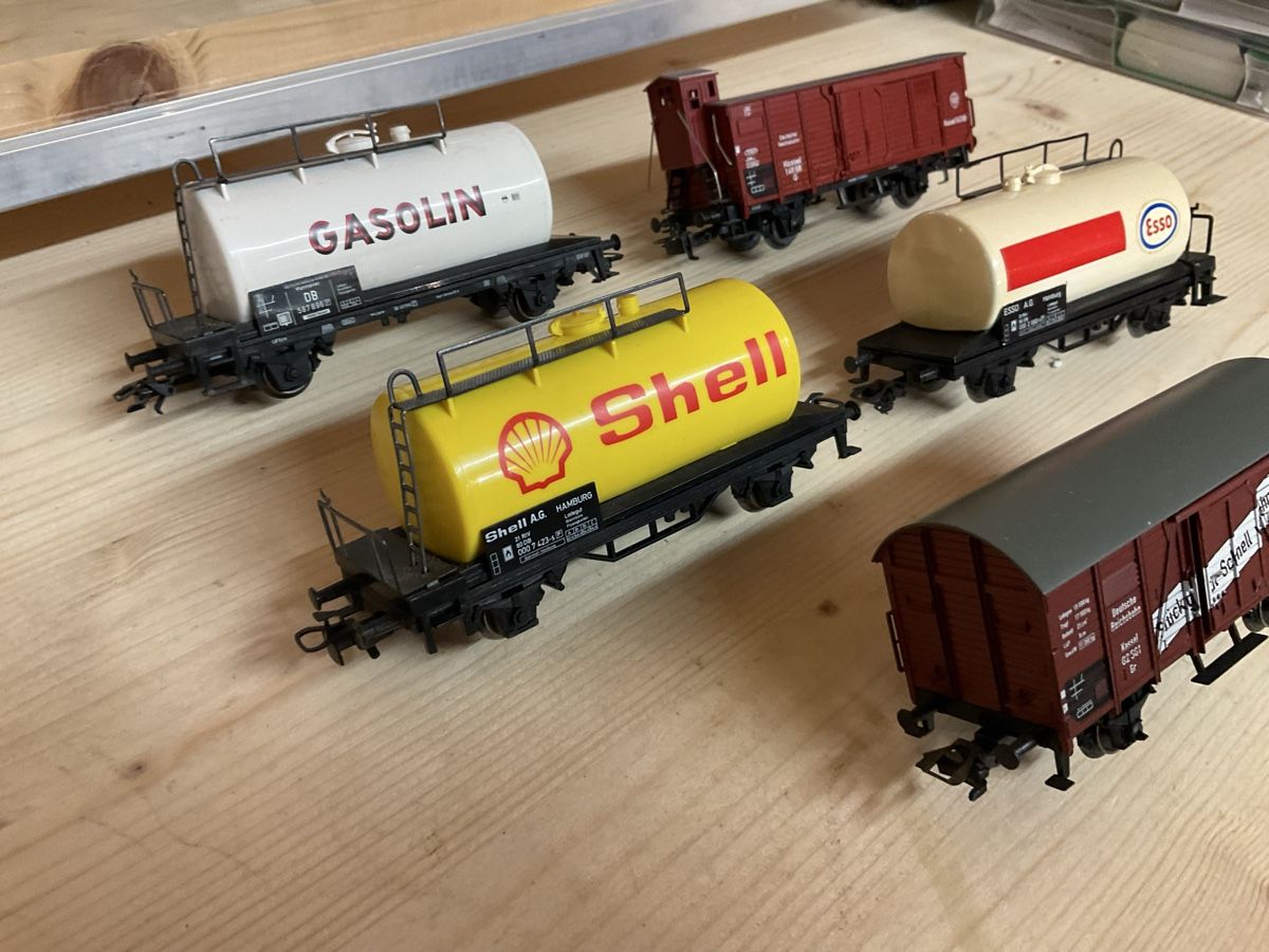 Märklin Modellini di ferrovie: 5 x Güterwagen  – Nuovo (secondo la descrizione) da Wald ZH venduto da Sbbemilio 1