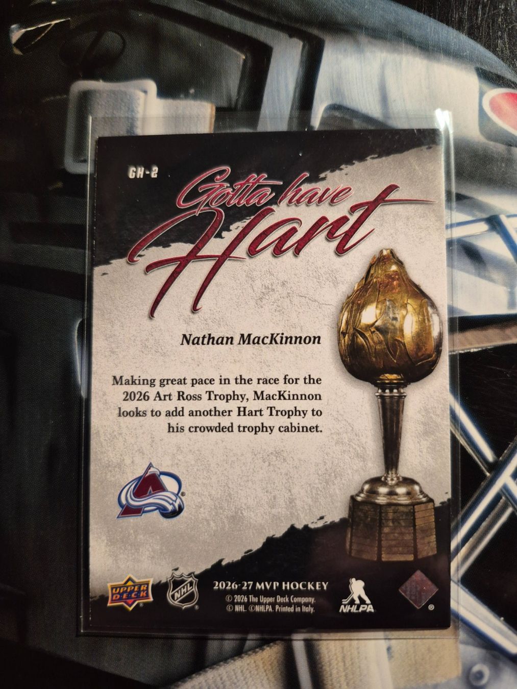 NHL Carte collezionabili: NHL Nathan MacKinnon Colorado Avalanche – Usato da Treiten venduto da Sauber73 1