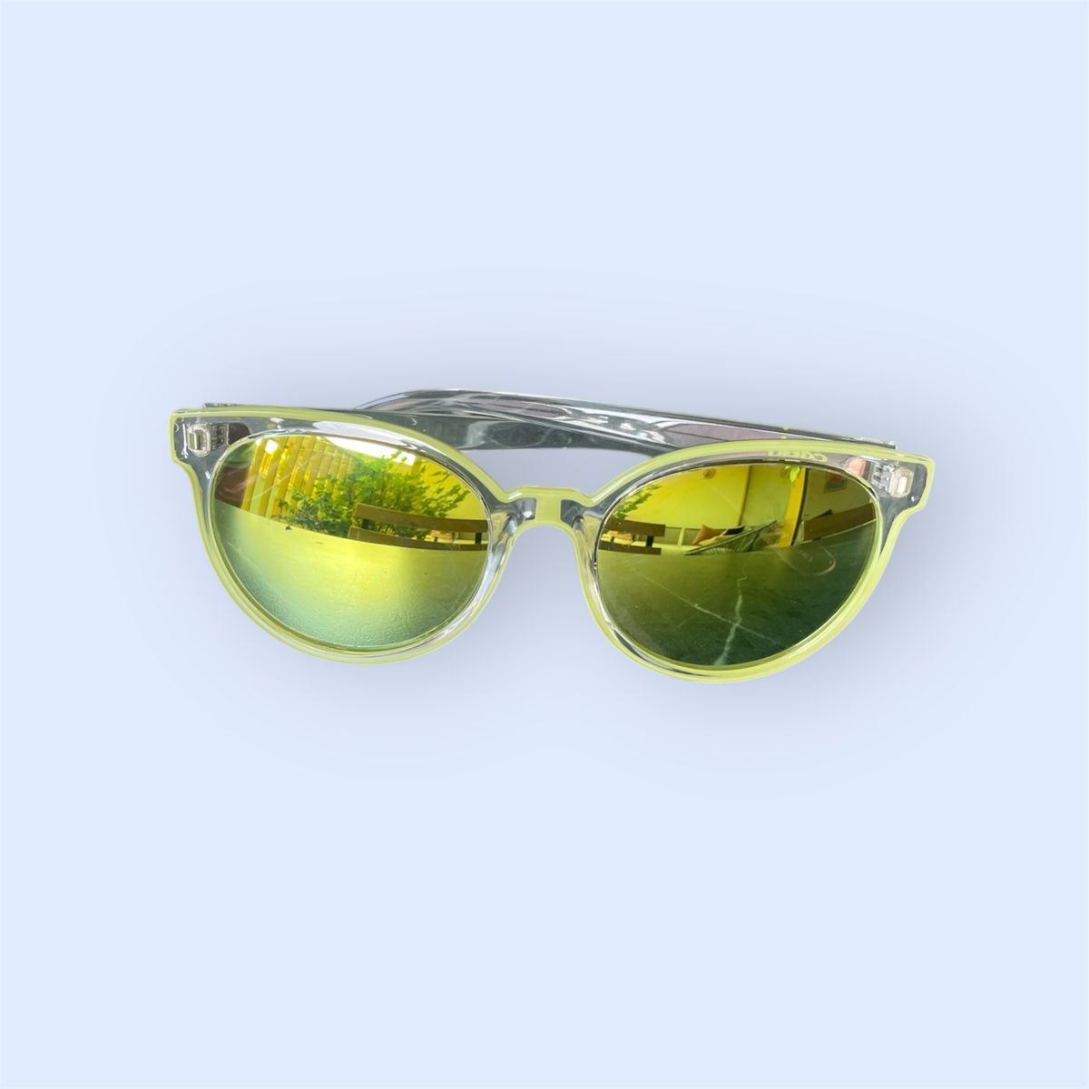 Brillen & Gläser: YELLOW MIRROR SUNGLASSES FROM CERJO – Gebraucht aus Zürich von lydia.joray 1