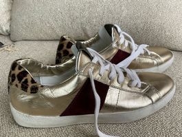 Copenhagen Leder Sneaker Gr 39 NEO Goldig-Leo