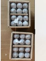 2x Vintage Deko Kugeln, Zement, 2 x 24 =48 Stk neu Nr.6