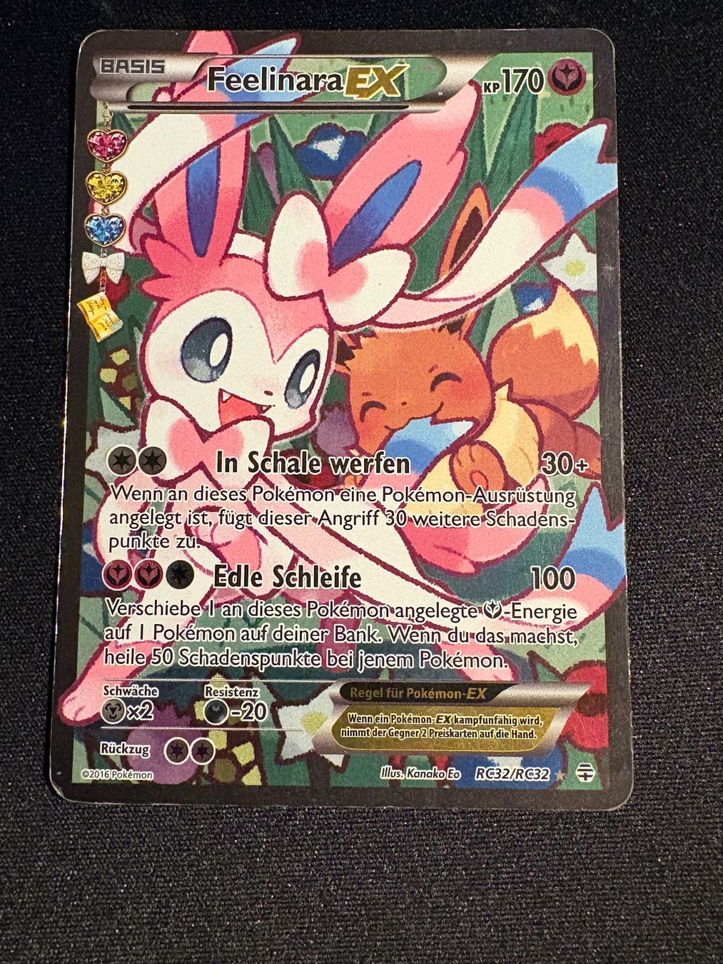 Pokémon Carte collezionabili: Feelinara EX RC32 Full Art Deutsch ab 1.- – Usato da Allschwil venduto da leo_lft5 1