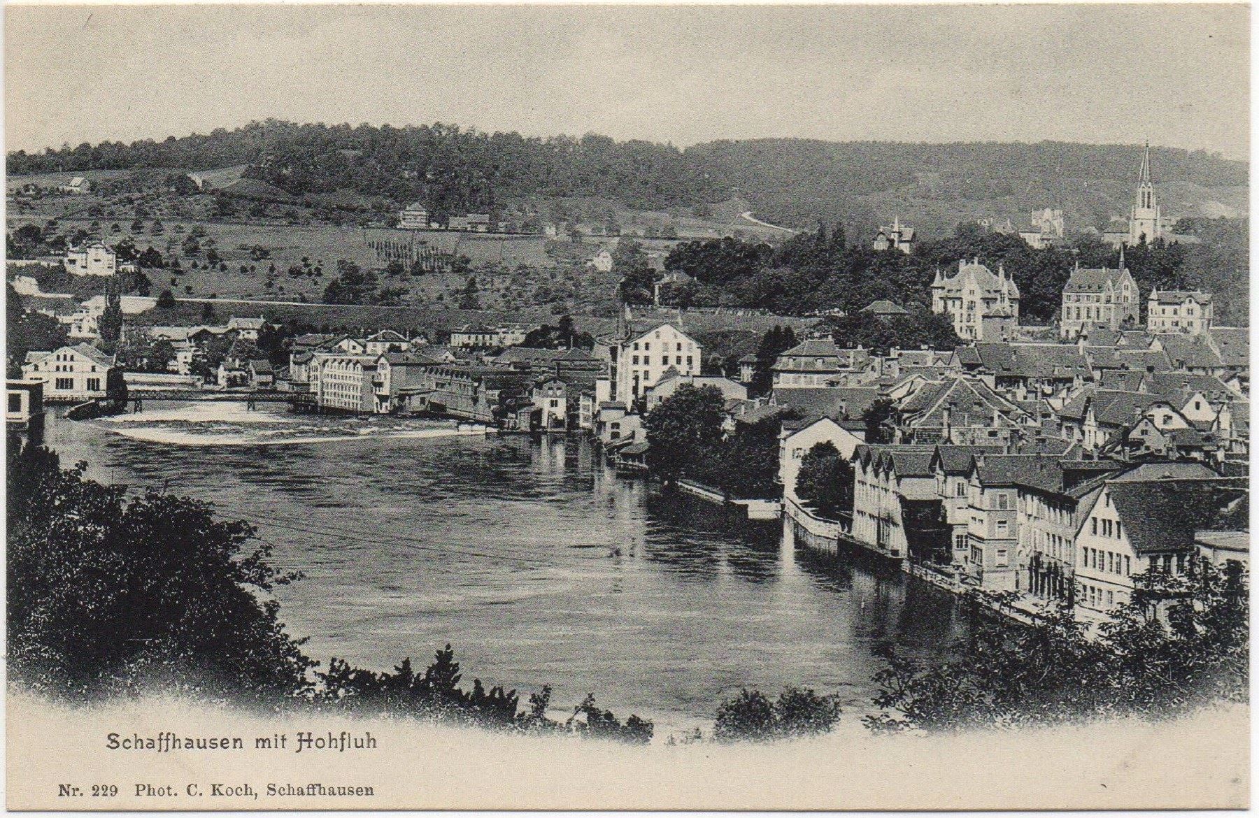 Cartes postales: SCHAFFHAUSEN mit Hohfluh – Neuf (Voir description) à Jona par philajona