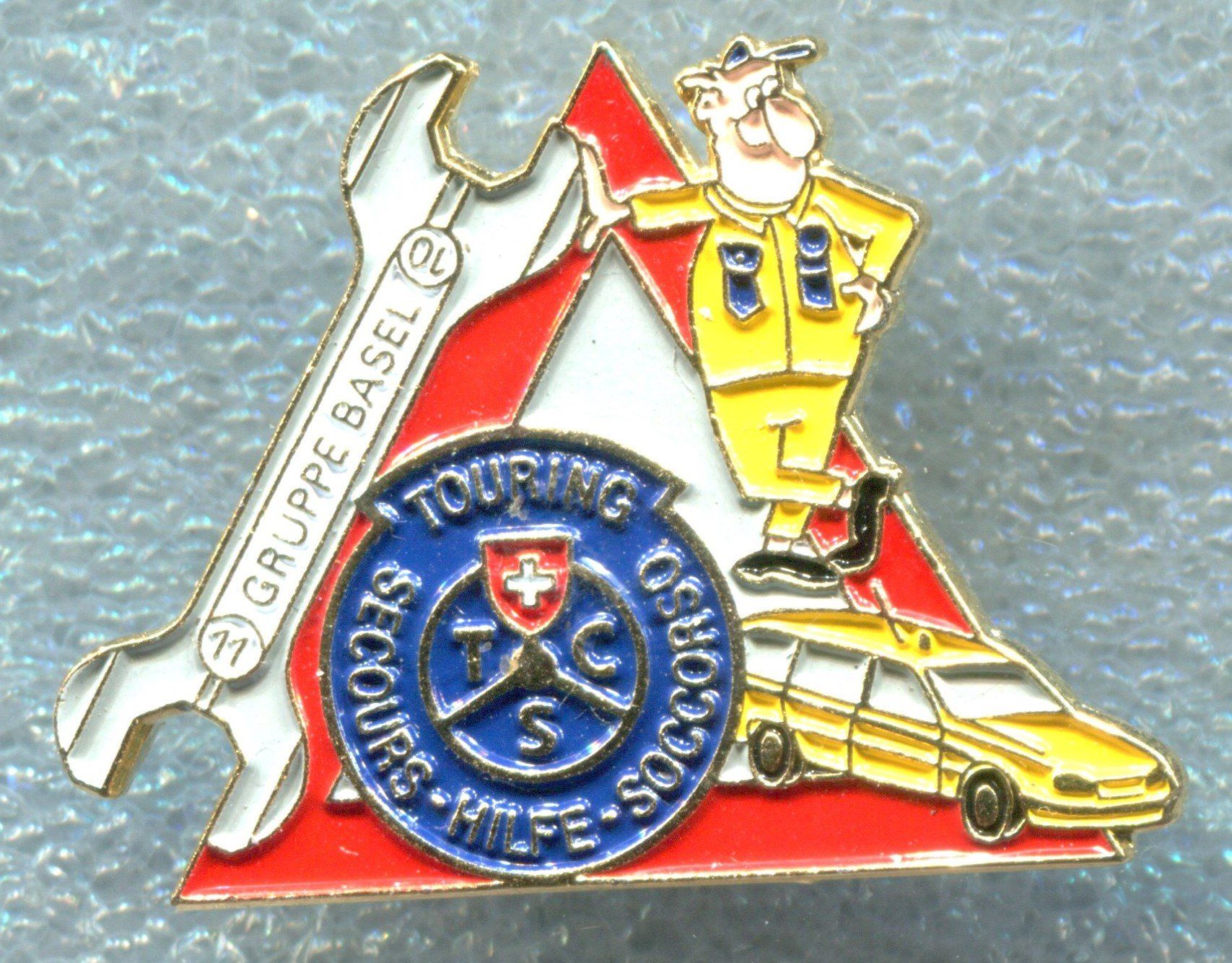 TCS Plaquettes & Badges: TCS  Gruppe Basel  Nr.712 – D'occasion à Winterthur par Sammleroase