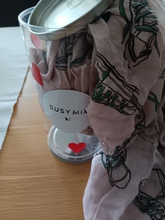 Schicker SUSY Mix Schal, rosa . neu