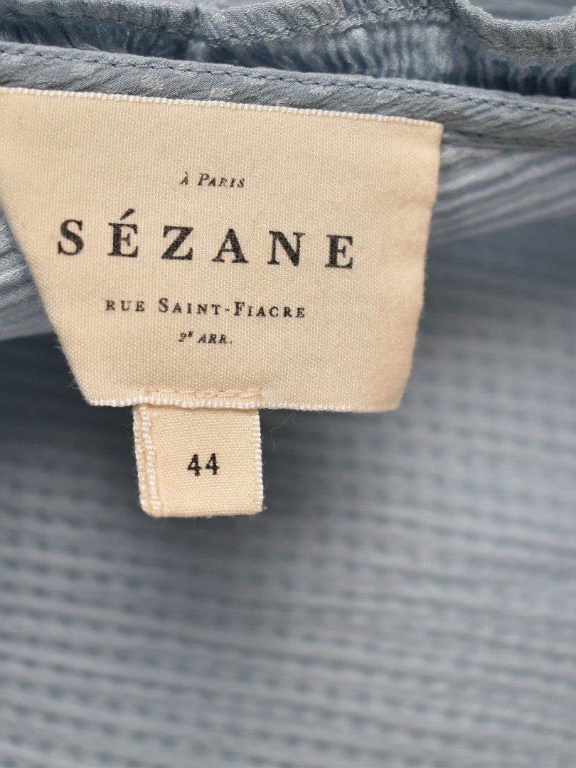 Sezane Vestiti: Sézane Kleid "Nala", Seide, Gr.44, hellblau – Nuovo (secondo la descrizione) da Nürensdorf venduto da 2ND_STORY 5